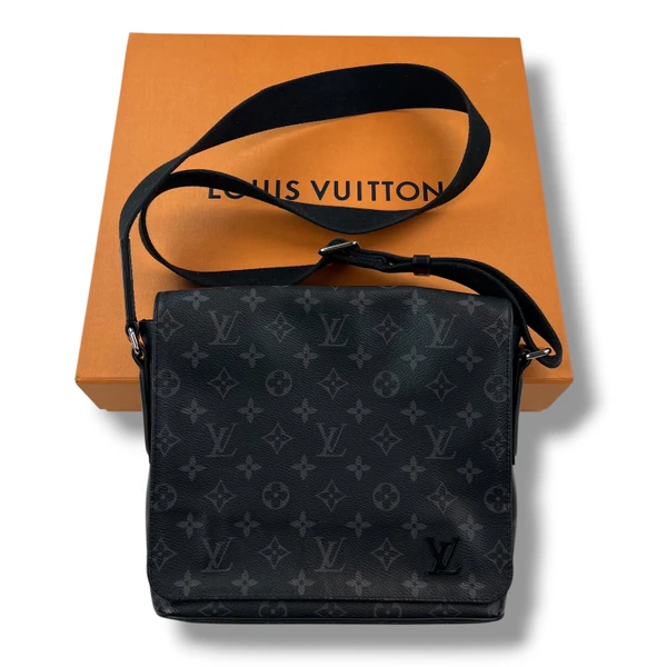 Louis Vuitton Eclipse Monogram District PM Messenger Bag