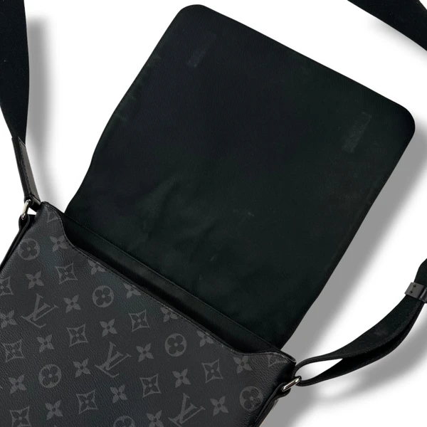 Louis Vuitton Eclipse Monogram District PM Messenger Bag