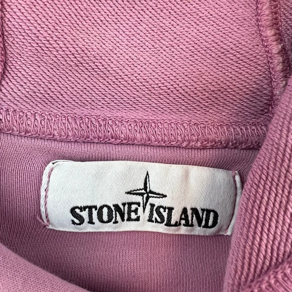 Stone Island Pink Hoodie 