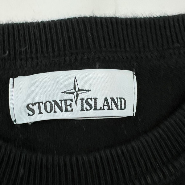 Stone Island Black Lightweight Sweatshirt