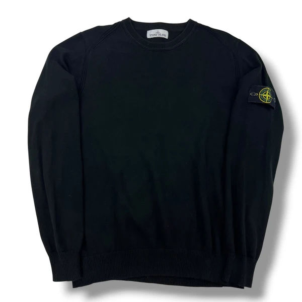 Stone Island Black Lightweight Sweatshirt