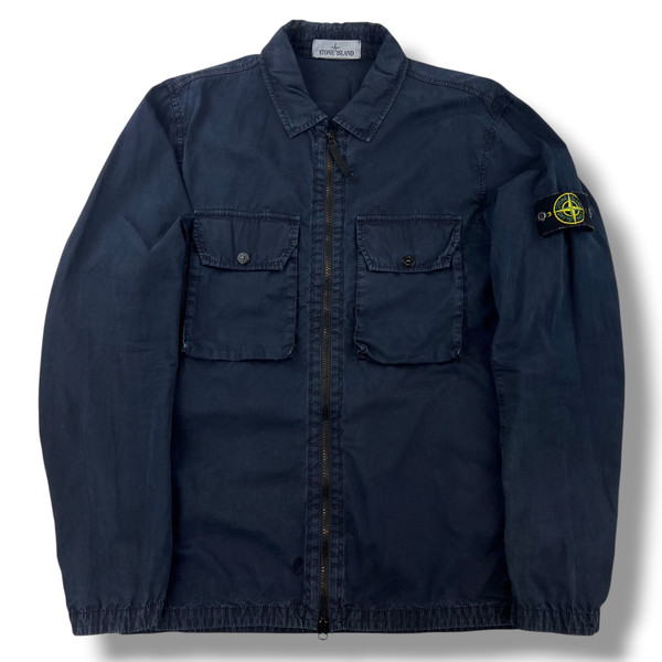 Stone Island Navy Overshirt 