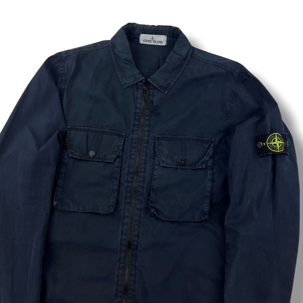 Stone Island Navy Overshirt 