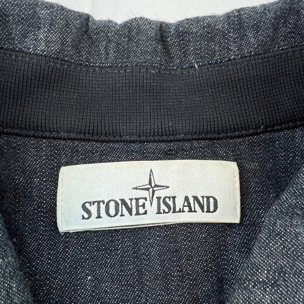 Stone Island Denim Zip Overshirt 