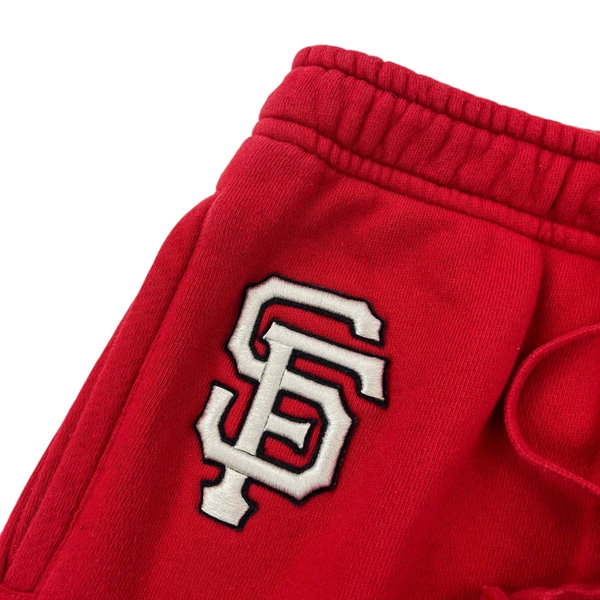 Gucci Printed Logo Red Sweatpants