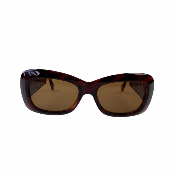 Versace MOD 417/P COL 900 Croc Leather Sunglasses