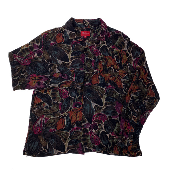 Supreme F/W 17 Painted Floral Rayon Shirt