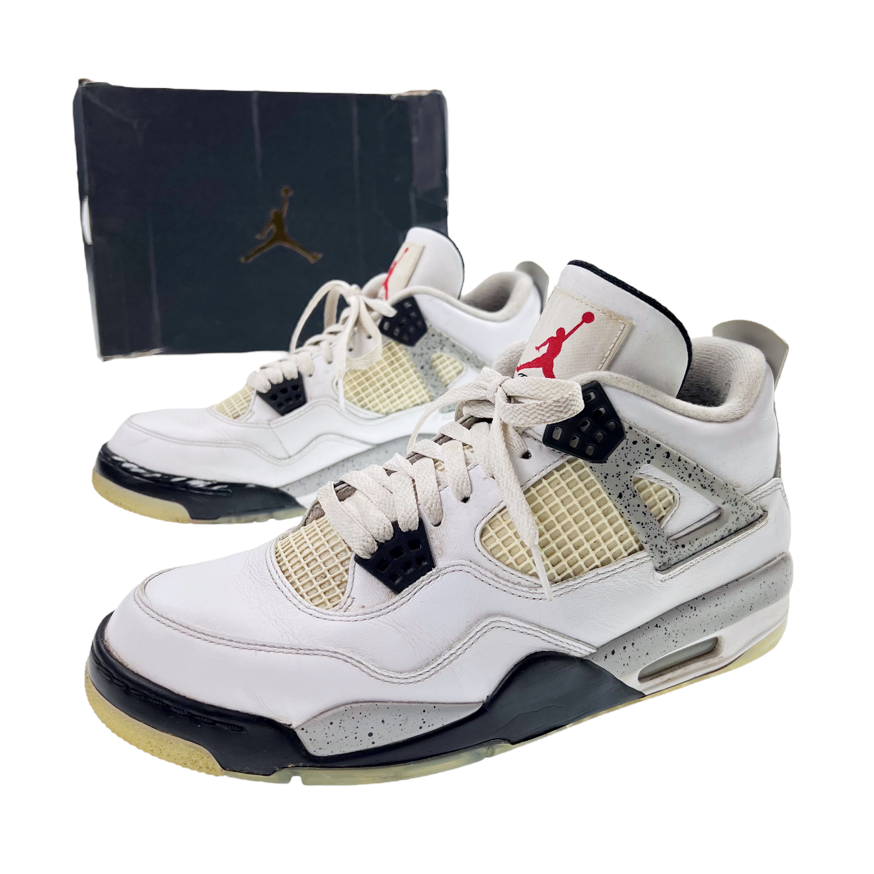 Nike Air Jordan 4 Retro Golf White Cement - Oliver's Archive