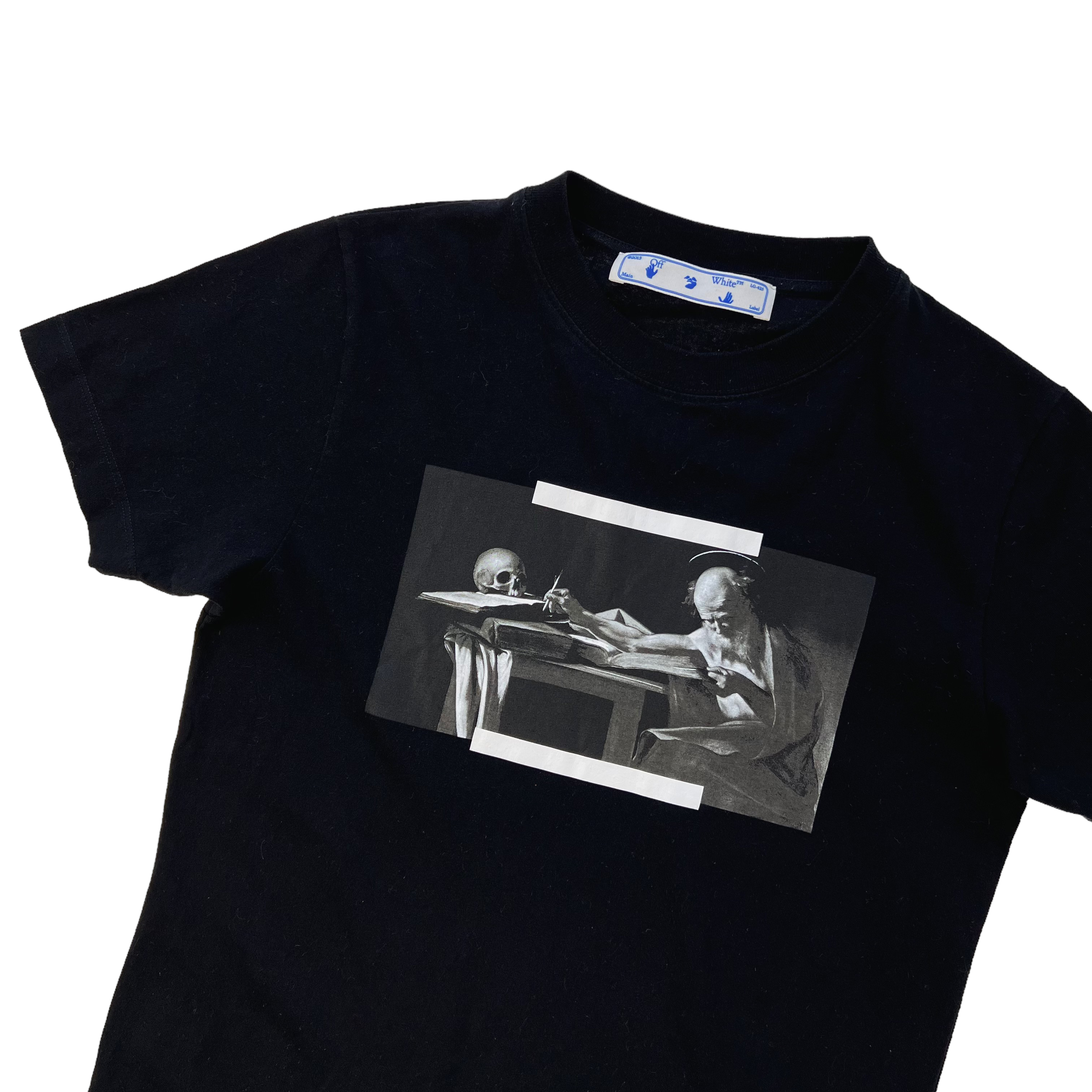Off-White Caravaggio Black T Shirt - Oliver's Archive