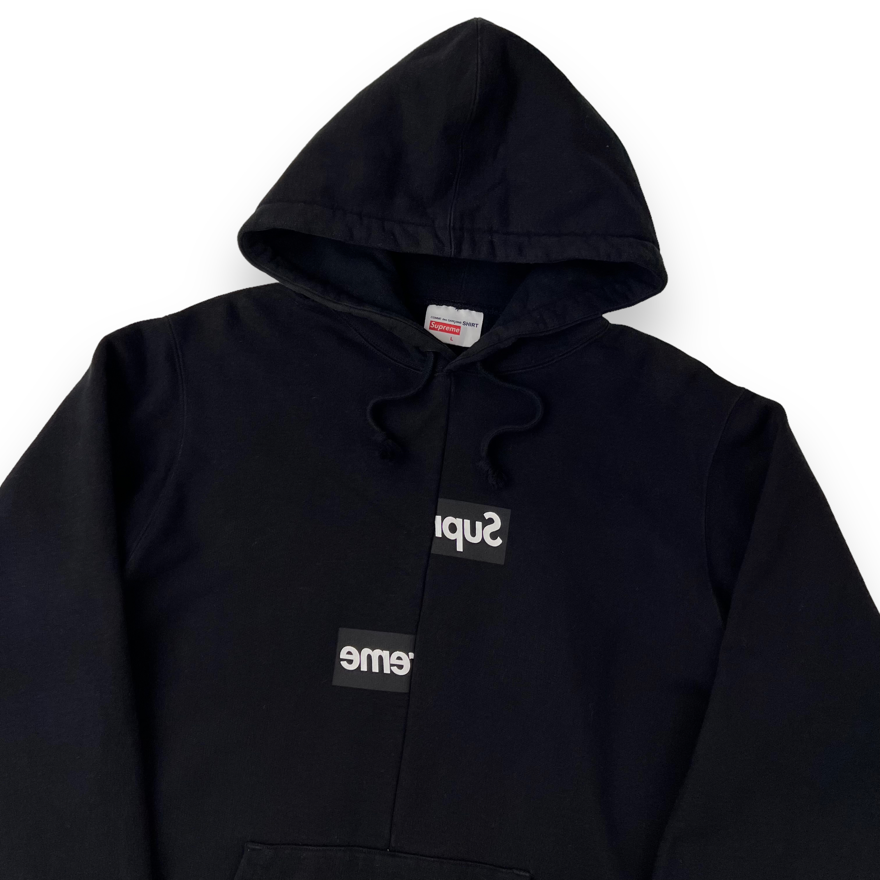 Supreme x Comme des Garcons Split Box Logo Hoodie - Oliver's