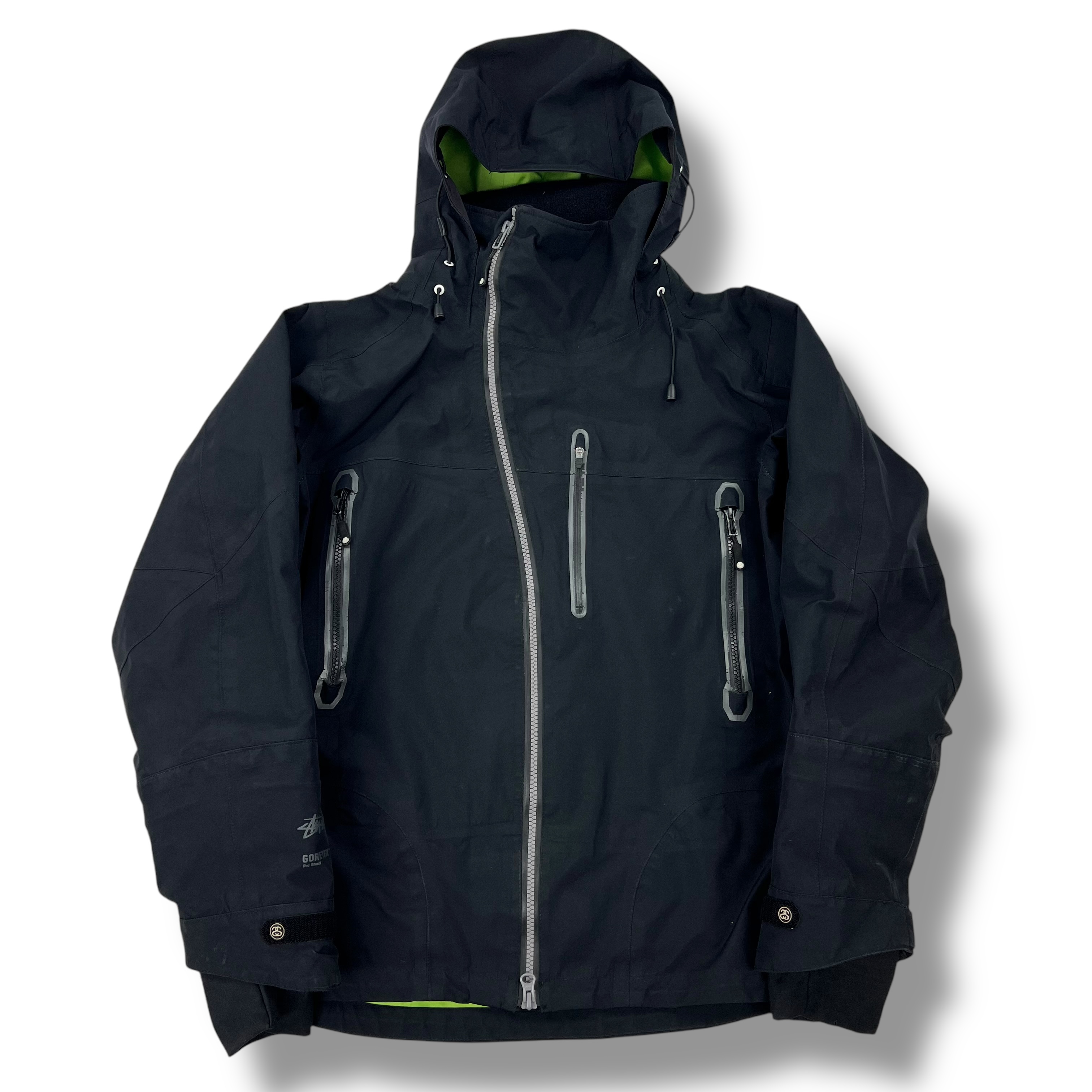 Stussy x Afdicegear Asymmetric Gore-tex Pro Jacket Black