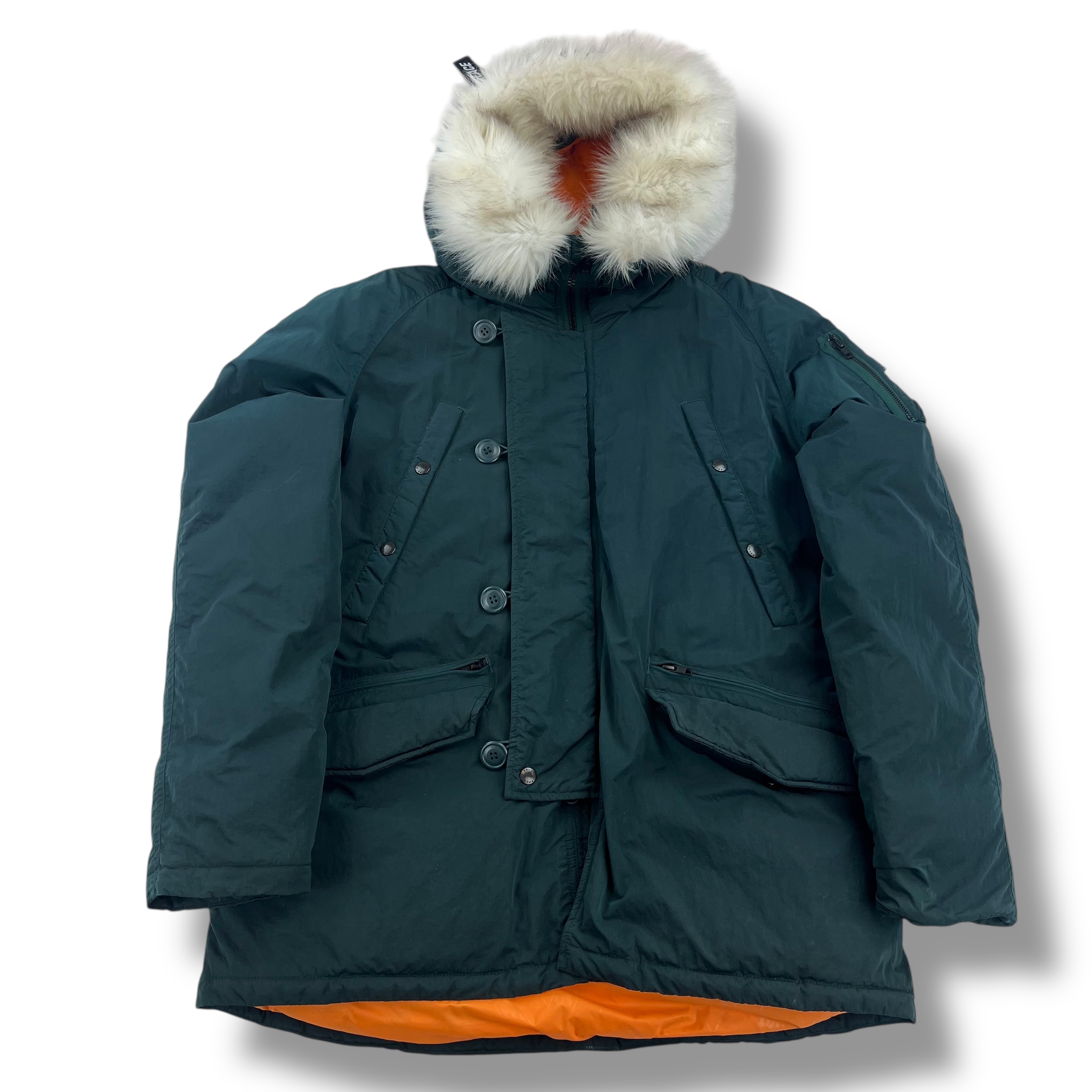 パレス palace n-3b p-3b Palace P-3B Green Parka Jacket - Oliver's Archive