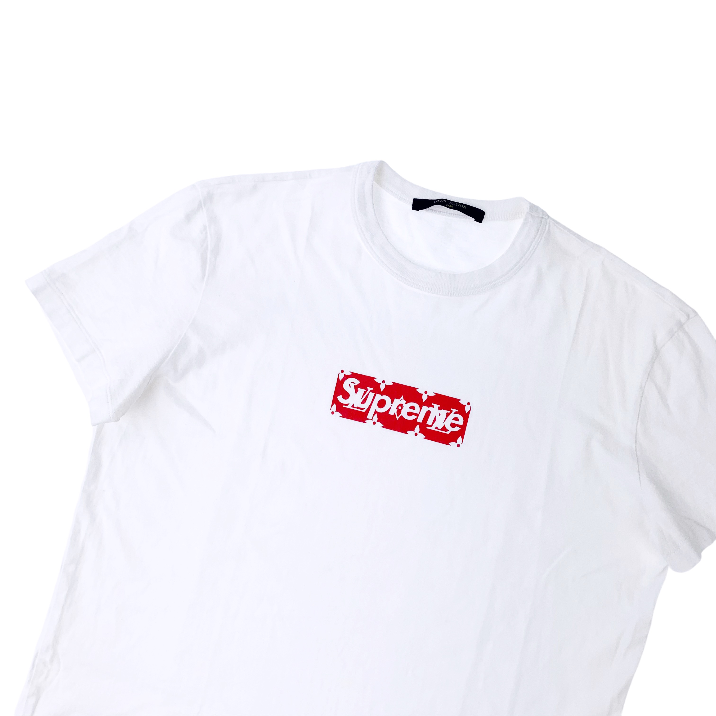 supreme lv box logo t shirt