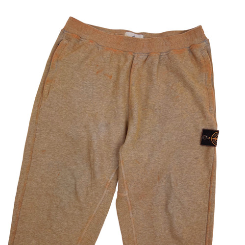 Stone Island Orange Airbrushed Sweatpants