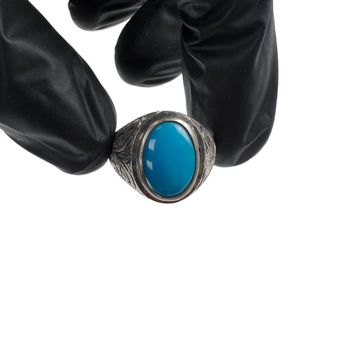 Sterling Silver Turquoise Ring Oliver's Archive
