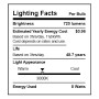 Sunlake Lighting 4" inch LED recessed downlight smooth 60 watt replacement single light image 3000K