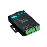 Moxa TCF-142-M-SC-T multi-mode optical fiber media converter with fiber ring support and SC connector