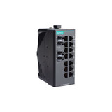 Moxa EDS-2016-ML-MM-ST Unmanaged Ethernet switch with ST connectors, -10 to 60°C operating temperature