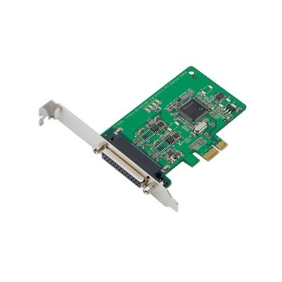 Moxa CP-132EL-DB9M 2-port low-profile PCI Express x1 serial board, with cable