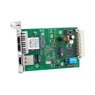 Moxa CSM-200-1214 slide-in module media converter