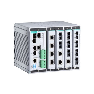 Moxa EDS-619 Compact Managed Ethernet Switch System
