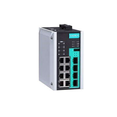 Moxa EDS-G512E-8PoE-4GSFP 12-port full Gigabit managed Ethernet switch