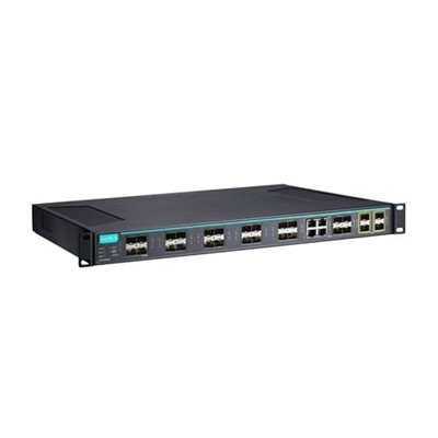 Moxa ICS-G7828A-20GSFP-4XG-HV-HV-T Layer 3 full Gigabit managed Ethernet switch