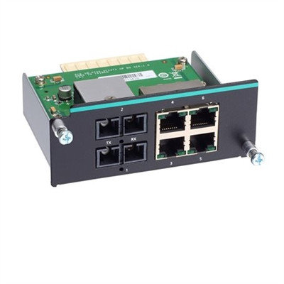 Moxa IM-6700A-2SSC4TX Fast Ethernet Module