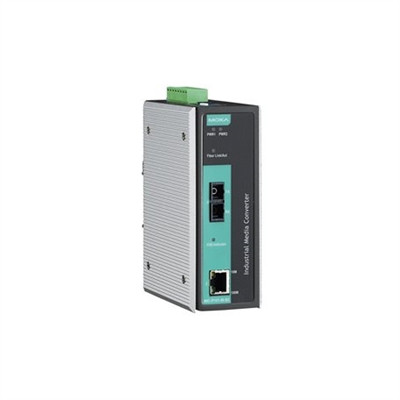 Moxa IMC-P101-M-SC-T Industrial Poe Media Converter