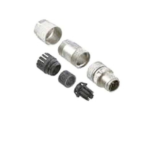 Moxa M12X-8PMM-IP67 Field-Installation X-Coded M12 connector, IP67-rated