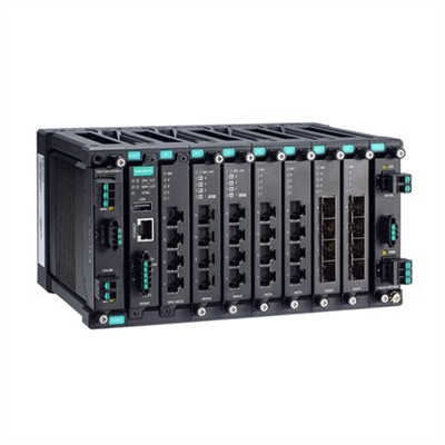 Moxa MDS-G4028 Layer 2 full Gigabit modular managed Ethernet switch