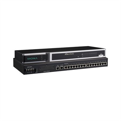 Moxa NPort 6650-16-HV-T Ethernet Secure Terminal Server