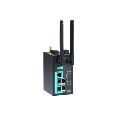 Moxa OnCell G3470A-LTE-EU 4 Port 2G/3G/4G Industrial Ethernet IP Gateway