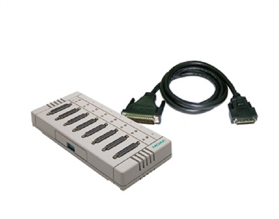 Moxa OPT 8A+ 8 Port VHDCI 68 to 8 x DB25 female connection box
