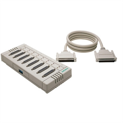 Moxa OPT 8S 8 Port Connection Box Db25F with Surge Protection
