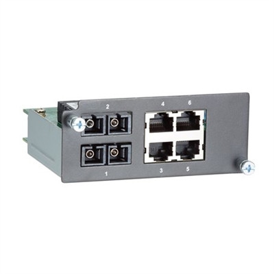Moxa PM-7200-2MSC4TX Ethernet Module