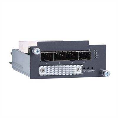 Moxa PM-7200-4GSFP-PHR-PTP Gigabit Ethernet module