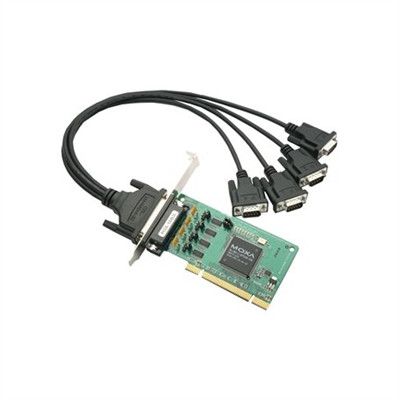 Moxa POS-104UL-DB9M 4 Port UPCI Board with DB9M Cable