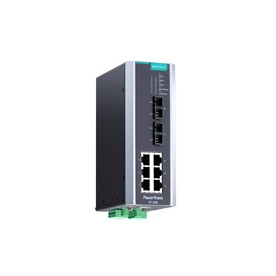 Moxa PT-508-MM-SC-HV Managed Ethernet Switch