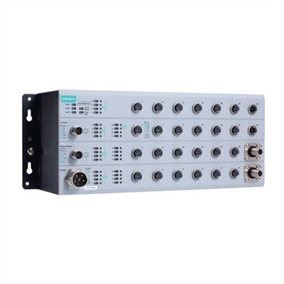 Moxa TN-4528A-16PoE-2GPoE-2GODC-WV-CT-T EN 50155 Switch