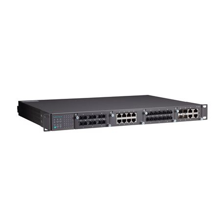 Moxa PT-7728-PTP-F-24-24 IEC 61850-3 modular managed rackmount Ethernet switch system