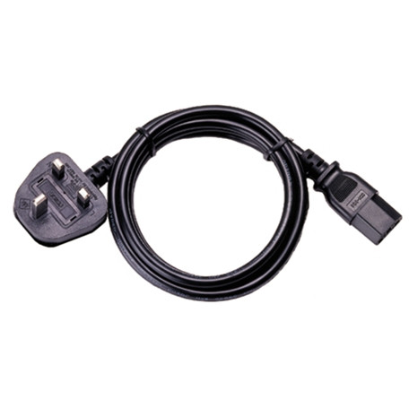 Moxa PWC-C13UK-3B-183 Power cord with United Kingdom (UK) plug
