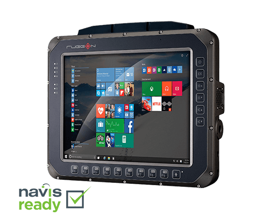 RuggON VX-601 12.1” Vehicle Mount Computer, Navis ready