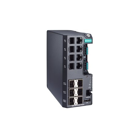 Moxa EDS-4014-4GS-2QGS-LV-T Layer 2 Managed Ethernet Switch
