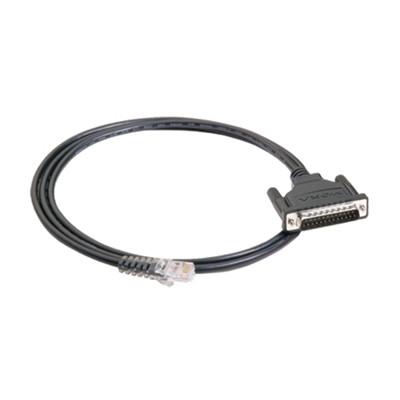 Moxa CBL-RJ45M25-150 8-pin RJ45 to DB25 male serial cable