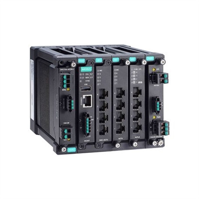 Moxa MDS-G4012-T Layer 2 full Gigabit modular managed Ethernet switch