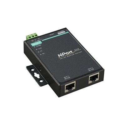 Moxa NPort 5210 serial device server with adapter