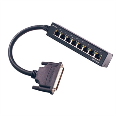 Moxa OPT8-RJ45+ 8-Port Connection Box Rj45 with Matel Case