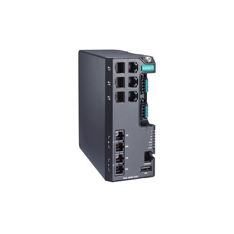 Moxa EDS-4008-2SSC-LV Layer 2 Managed Ethernet Switch