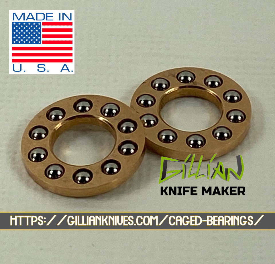 Caged Bearings Knife Supplies